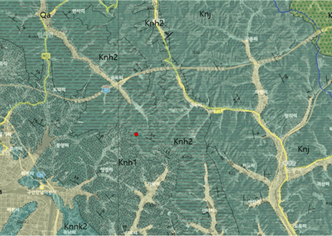 지질도
