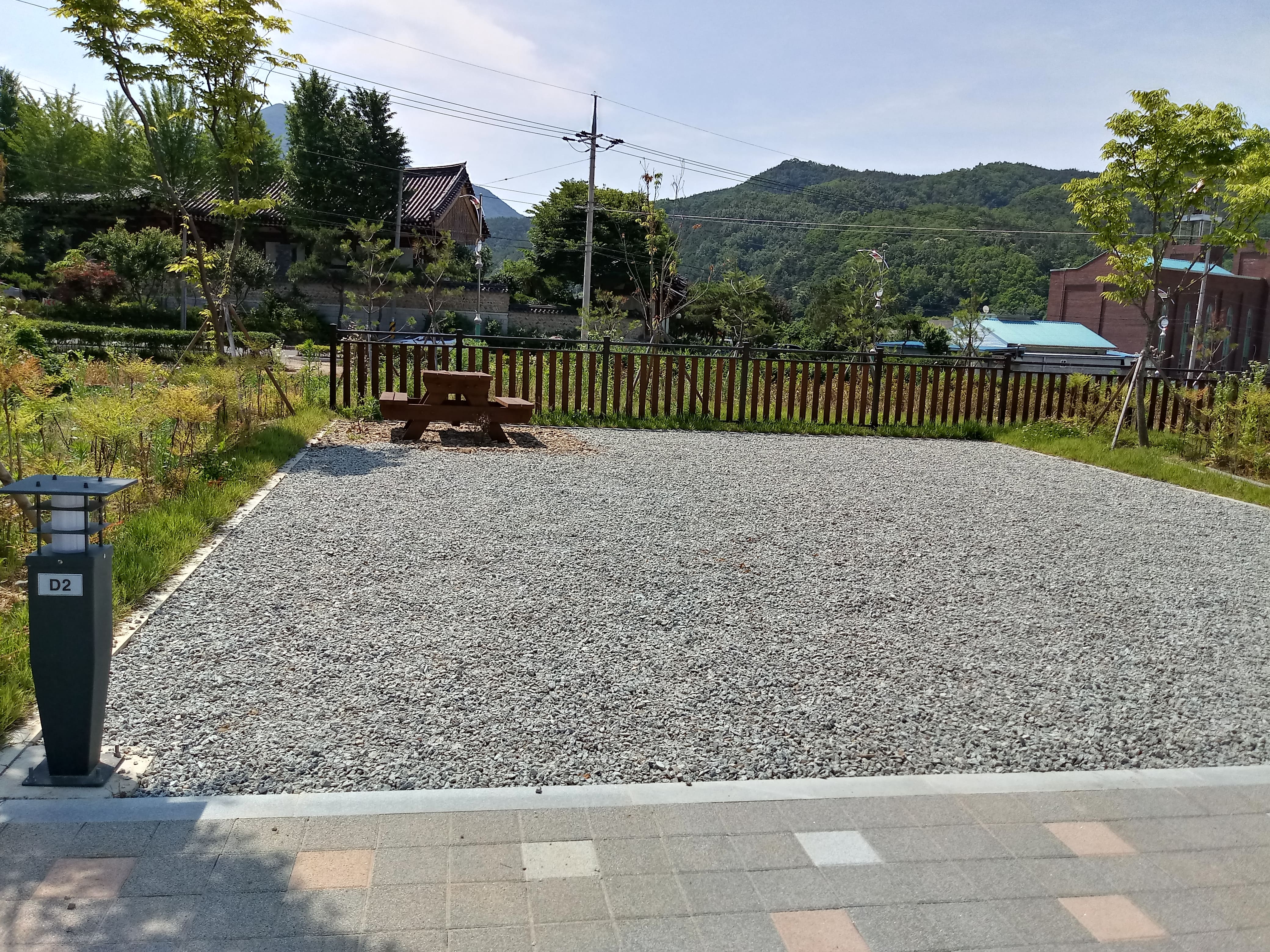 오토캠핑 파쇄석 사이트 전경 4