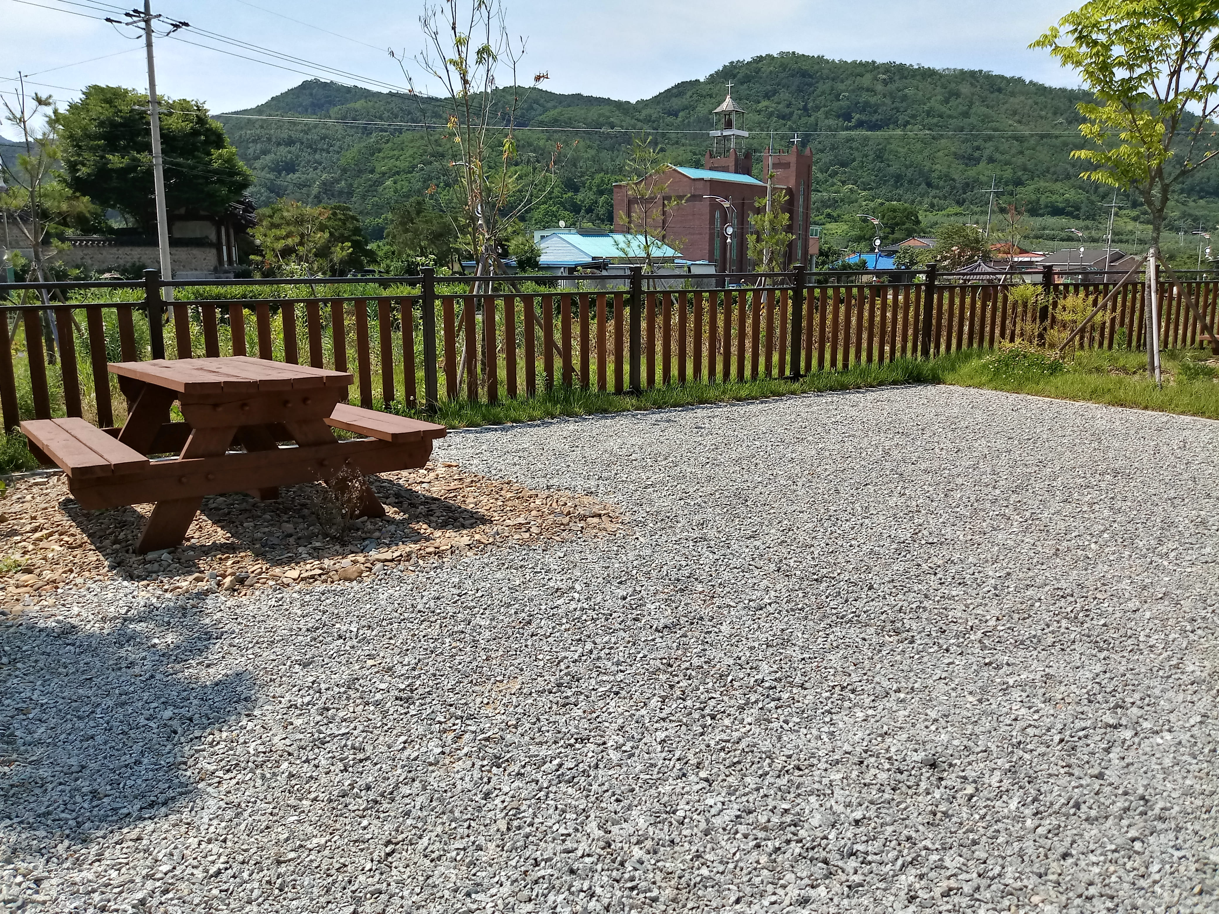 오토캠핑 파쇄석 사이트 전경 6