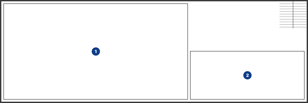 계단을 올라오면 정면에 2번 문서고가 있으며, 문서고 좌측에 1번 회의실이 있습니다.