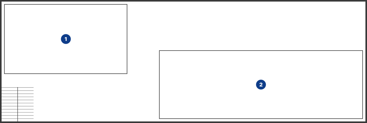 계단을 올라오면 정면에 1번 면장실이 있고, 계단 우측에 2번 회의실이 있습니다.